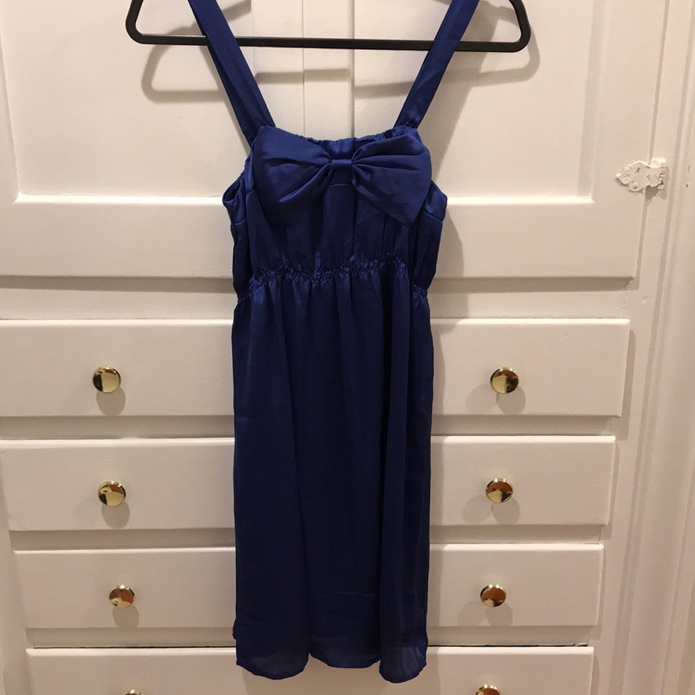 Royal Blue Strap Dress Size S